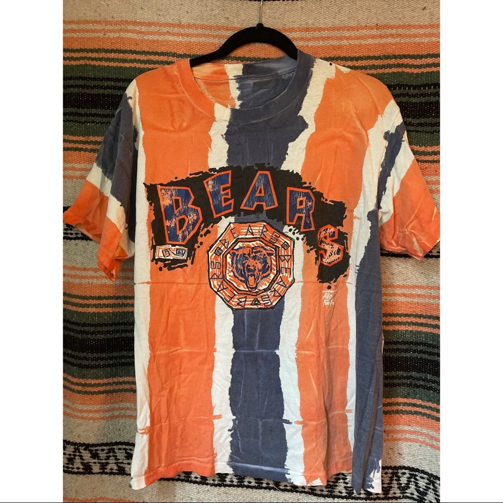 Chicago Bears tie dye Medium 90s vintage